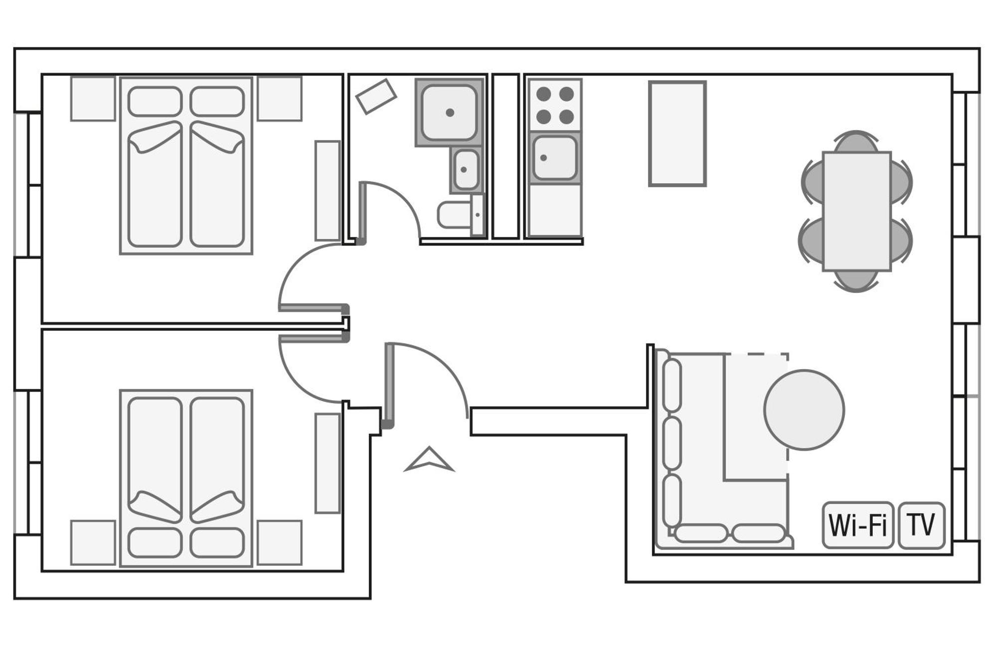 Wilma Apartament *